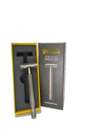 Genesis Razor in Gold Premium Safety Razor